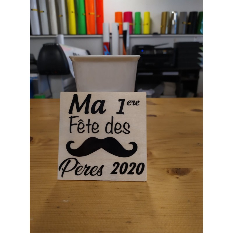 Dessous de verre personnalisé "Ma 1ere Fête"